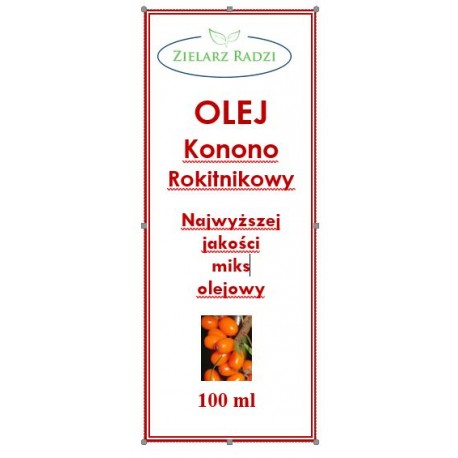 Olej konopno – rokitnikowy 100 ml
